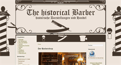 Desktop Screenshot of historical-barber.de